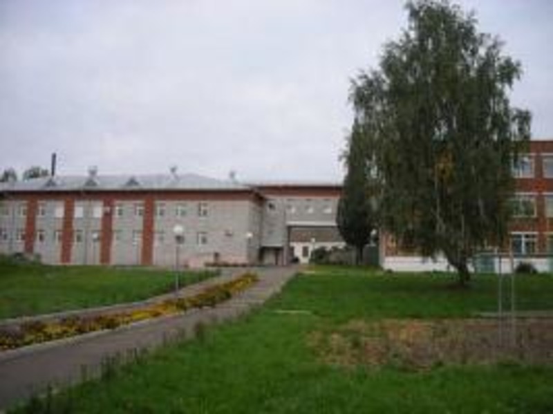 Вид на школу со стороны улицы Советской.
